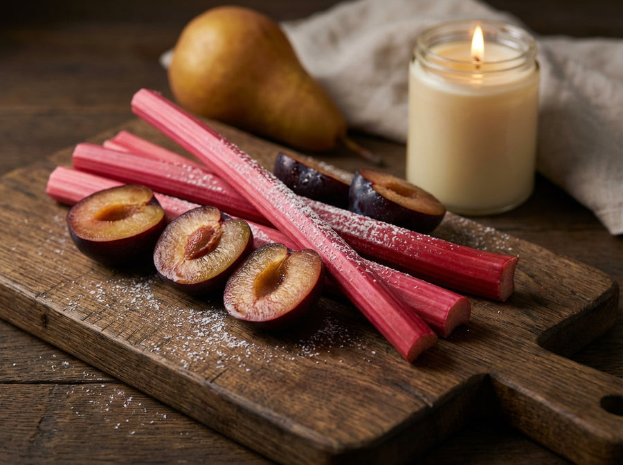 Plum & Rhubarb