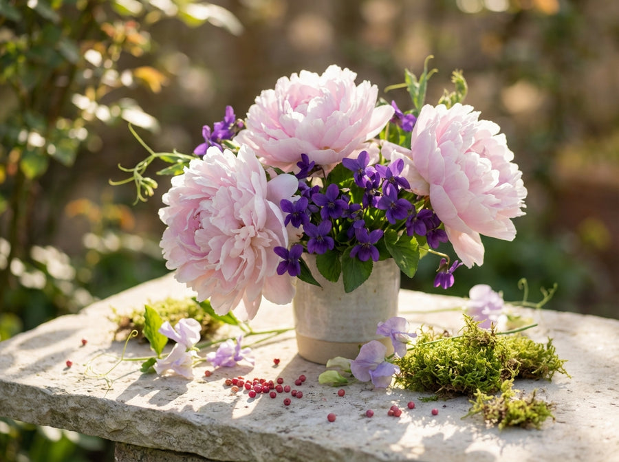 Wild Violet & Peony